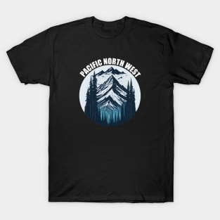 Pacific North West: Mountains T-Shirt